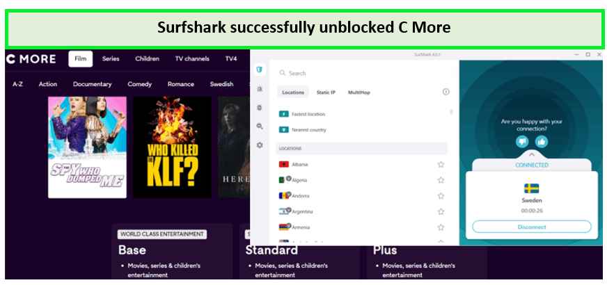 unblock-CMore-with-surfsharkvpn