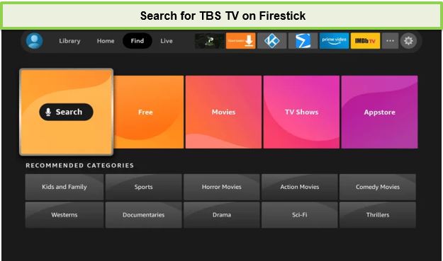 Search-for-TBS-on-Firestick-in-Canada