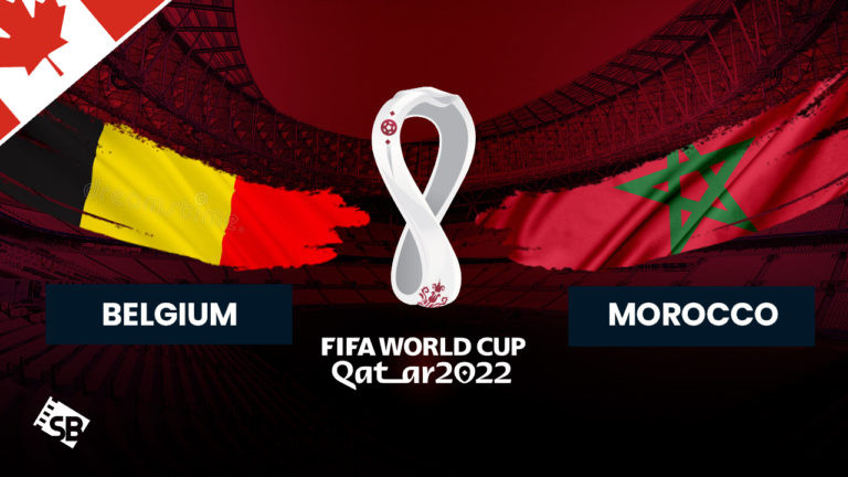 watch Belgium vs Morocco World Cup 2022 in Canada