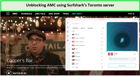 AMC-unblocked-via-surfsharkVPN-outside-ca