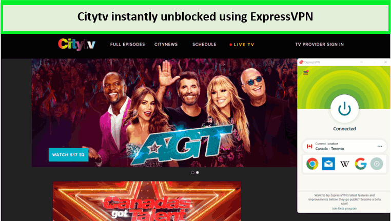 Citytv-instantly-unblocked-using-ExpressVPN