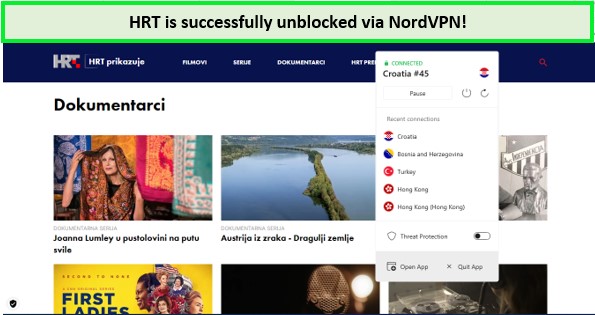 HRT-unblocked-in-Netherlands-via-nordvpn