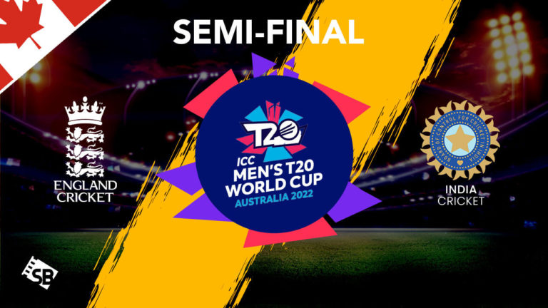 Watch India vs England ICC T20 Worldcup Semifinal 2022 in Canada