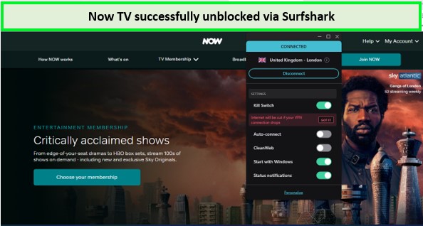 NowTV-unblocked-via-Surfshark-in-Germany