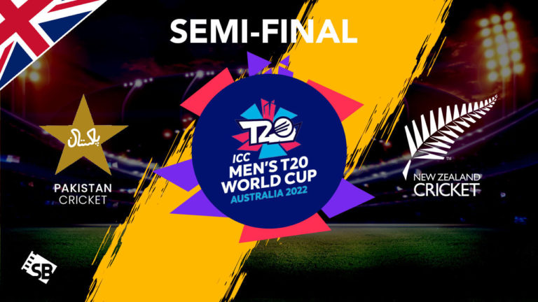 Watch New Zealand vs Pakistan T20 World Cup Semifinal 2022 in UK