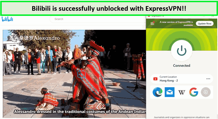 Screenshot-of-bilibili-unblocked-with-expressvpn-in-USA