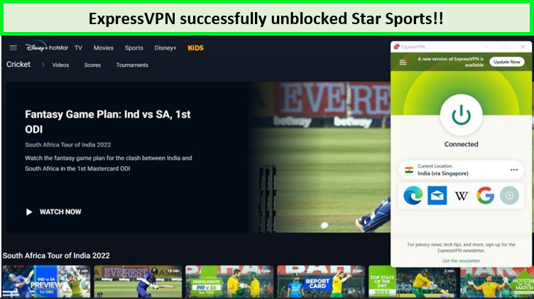 Screenshot-of-star-sports-unblocked-with-ExpressVPN-in-uk
