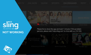 Sling TV Not Working With VPN Outside US? [Easy Fixes for 2023]
