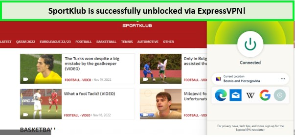 SportsKlub-unblocked-in-South Korea-via-ExpressVPN