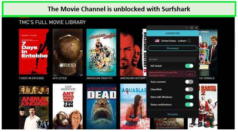 Surfshark-unblock-the-movie-channel-in-ca