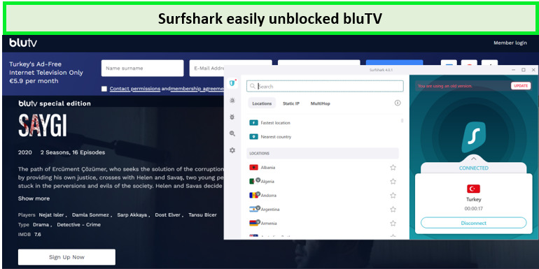 blutv-turkey-successfully-unblocked-by-surfshark-in-UK