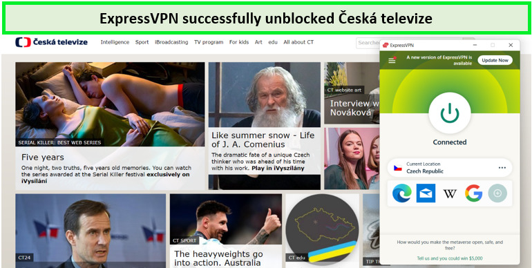 expressvpn-unblocked-ceska-tv-in-USA