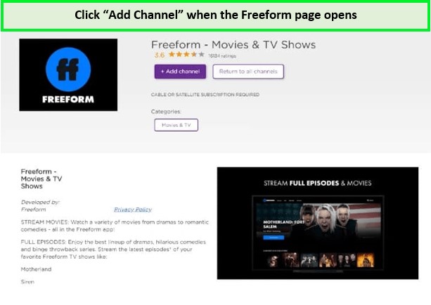 click-add-channel-to-add-freeform-on-roku