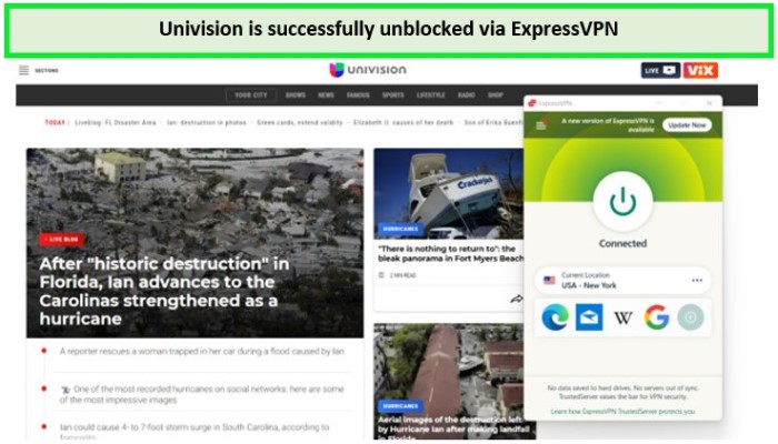 expressvpn-successfully-unblocked-univision