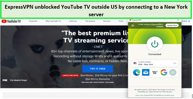 expressvpn-successfully-unblocked-youtube-tv-outside-USA