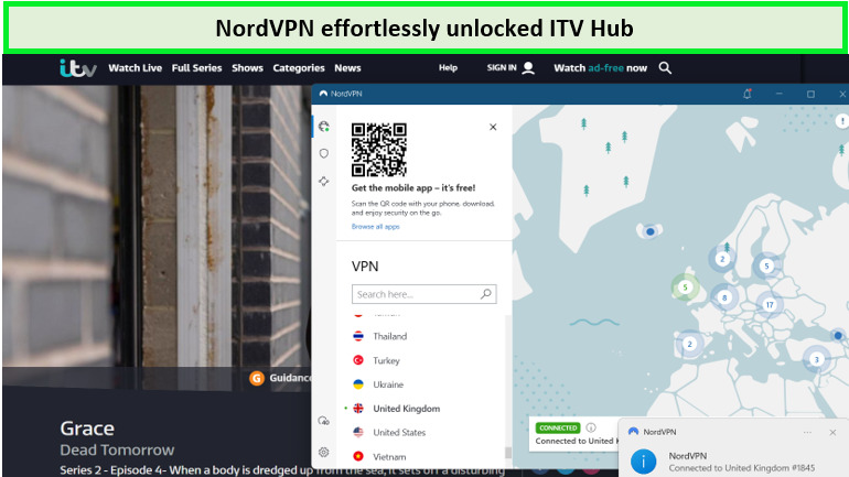 itv-unblocked-with-nordvpn-in-Italy