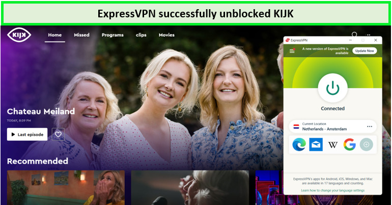 kijk-unblocked-in-canada-with-expressvpn