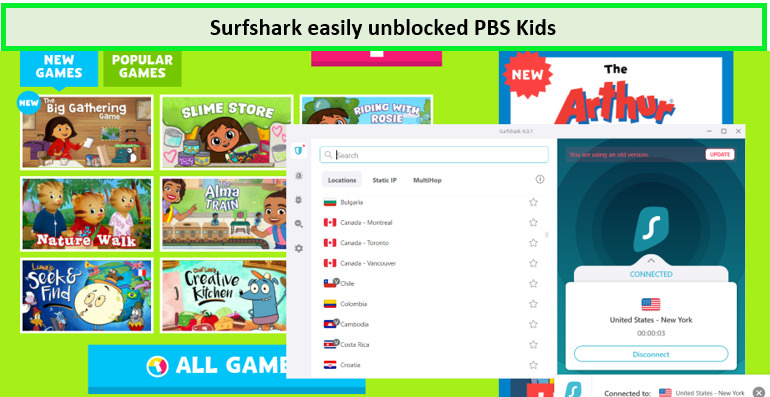 Surfshark-unblock-PBS-kids-in-South Korea