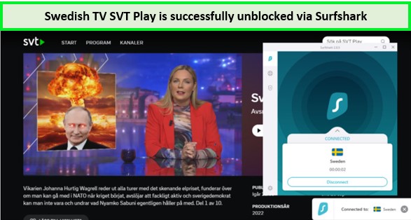 svt-play-unblocked-via-surfshark-in-Hong Kong