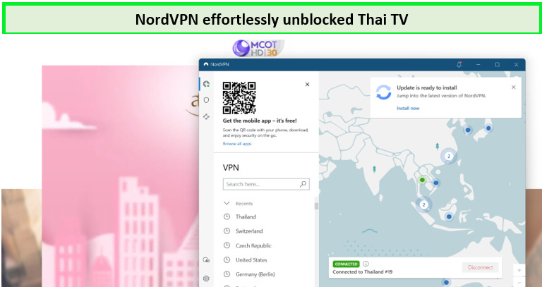 thai-tv-unblocked-with-nordvpn-in-France