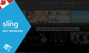 Sling TV Not Working With VPN in Canada? [Easy Fixes for 2022]