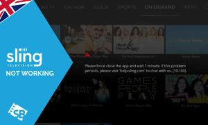 Sling TV Not Working With VPN in UK? [Easy Fixes for 2024]