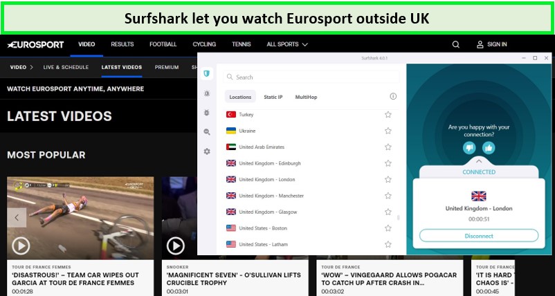 Surfshark-unblock-Eurosport-in-Australia