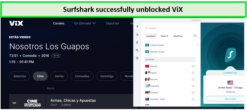ViX-unblocked-via-surfshark-in-Canada