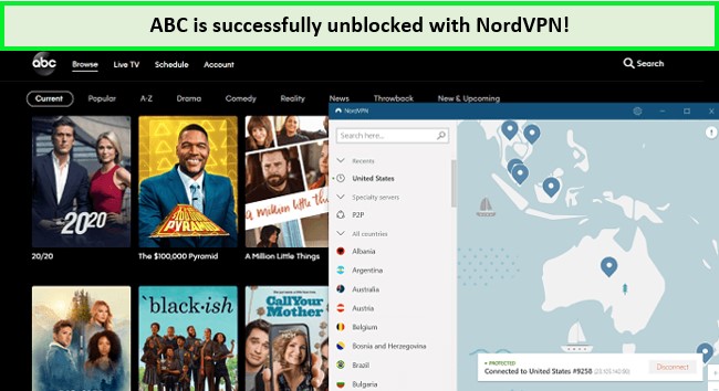 abc-unblocked-with-nordvpn-in-Italy