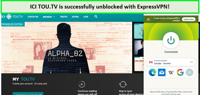 ici-tou-tv-unblocked-via-expressvpn-in-australia