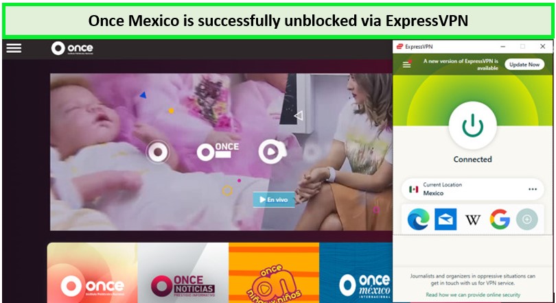 once-mexico-unblocked-via-expressVPN-in-Australia