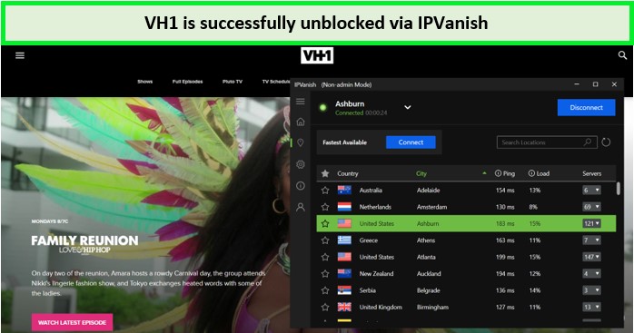 vh1-unblocked-’outside’-USA-via-Ipvanish