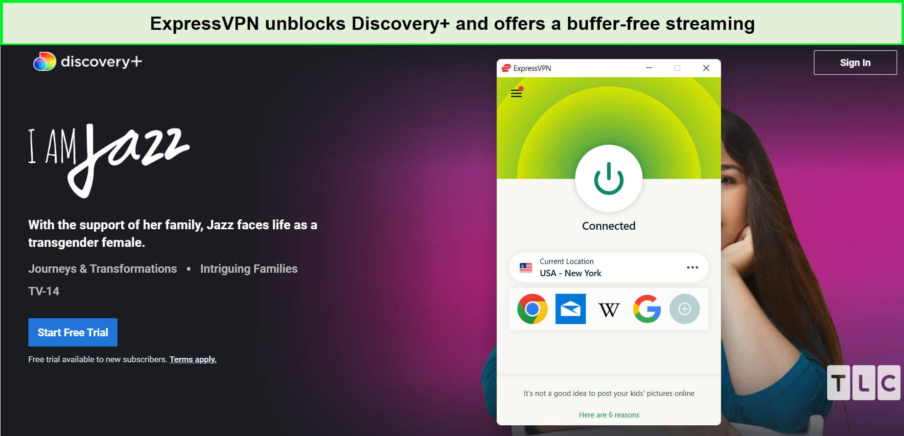 expressvpn-unblocks-i-am-jazz-on-discovery-plus-in-ca