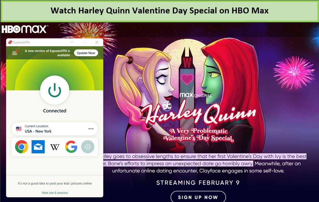 watch-harley-quinn-on-hbo-max-with-expressvpn