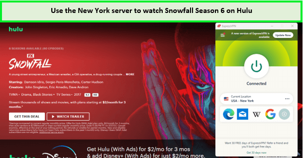 Watch-Snowfall-Season-6 -in-UK-on-Hulu-with-ExpressVPN