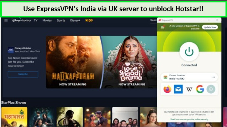 ExpressVPN-unblocked-Hotstar-outside-India