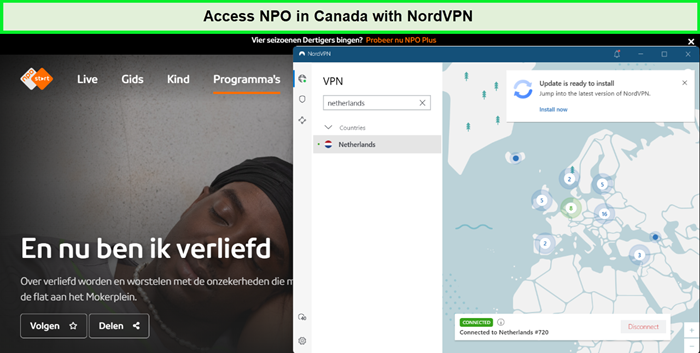 access npo in canada with nordvpn