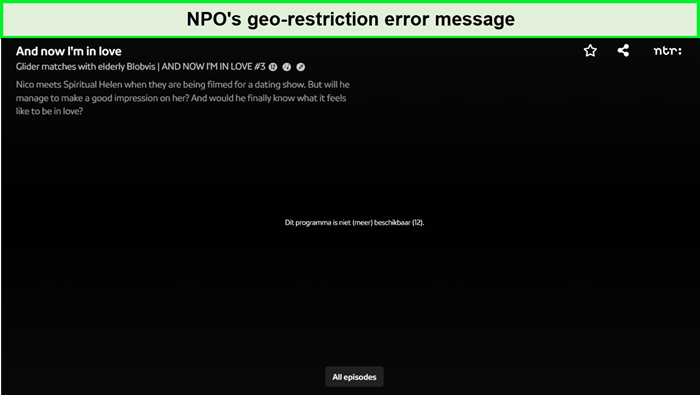 npo geo-restriction error in canada