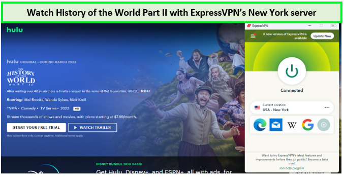 watch-history-of-the-world-part-II-with-expressvpn