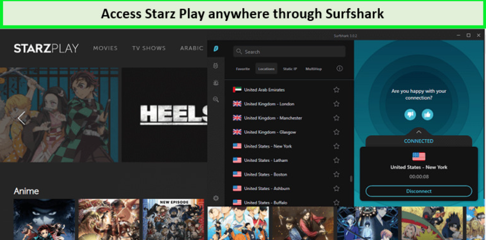 unblock-starz-play-in-germany-with-surfshark-in-germany