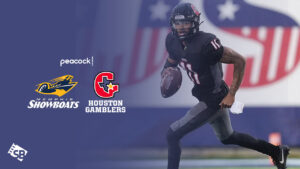 How to Watch Houston Gamblers vs. Memphis Showboats Live in India on Peacock [Easy Hacks]