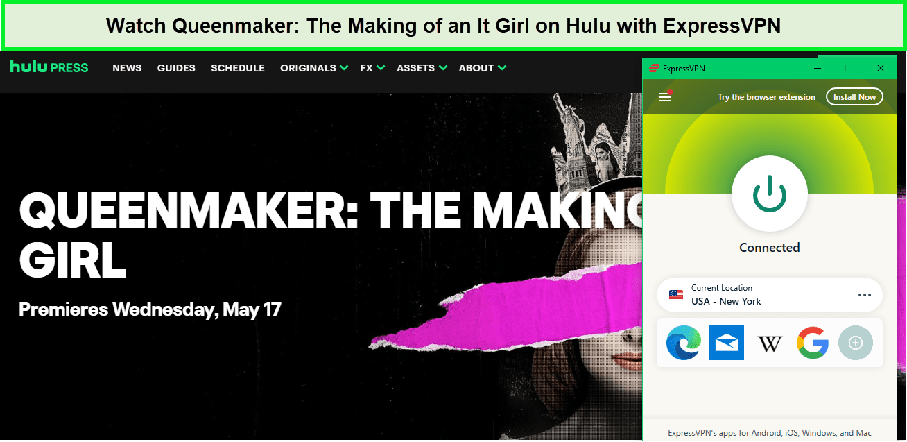 Watch-Queenmaker-The-Making-of-a-It-Girl-on-Hulu--