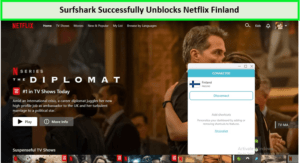 Surfshark-unblocks-netflix-Finland-in-Germany