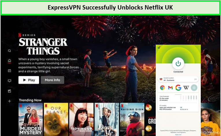 Unblock UK Netflix with ExpressVPN