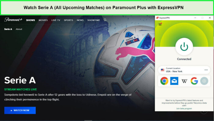 watch-Serie-A-(All Upcoming-Matches)-on-Paramount Plus---with-expressvpn
