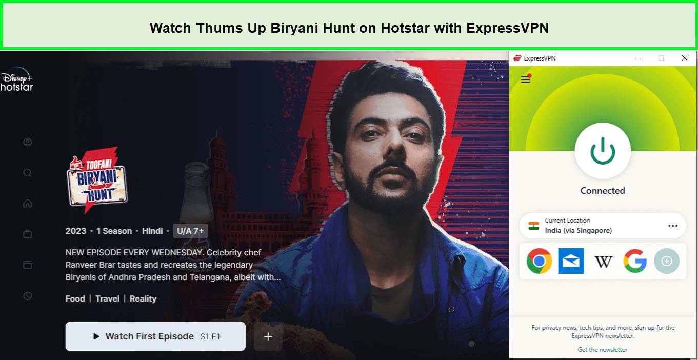 Watch-Thums-Up-Biryani-Hunt-in-France-on-Hotstar-with-ExpressVPN
