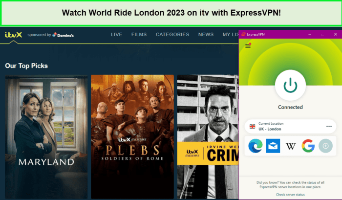 Watch-World-Ride-London-2023-on-itv-with-ExpressVPN-in-Australia!