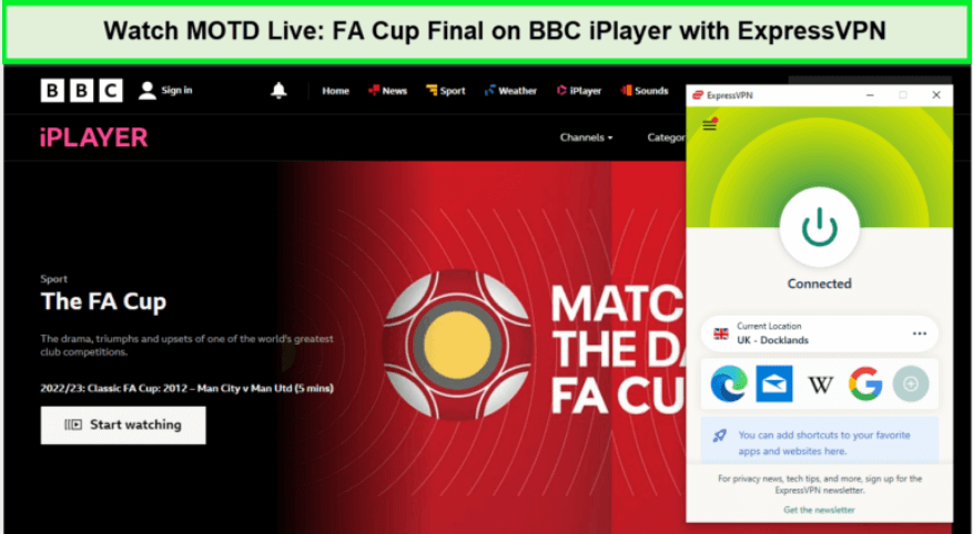 expressVPN-unblocks-MOTD-Live-FA-Cup-Final-on-BBC-iPlayer-outside-UK