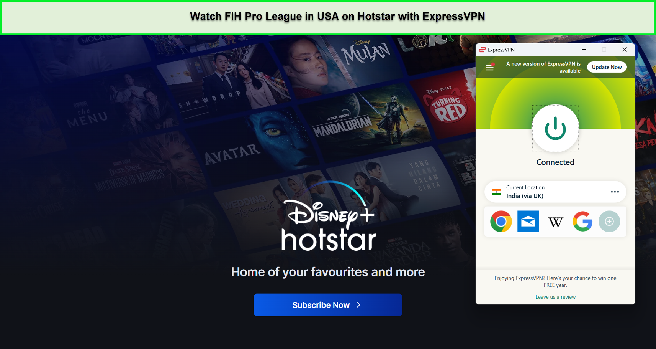 Wtch-FIH-Pro-League-On-Hotstar-With-ExpressVPN