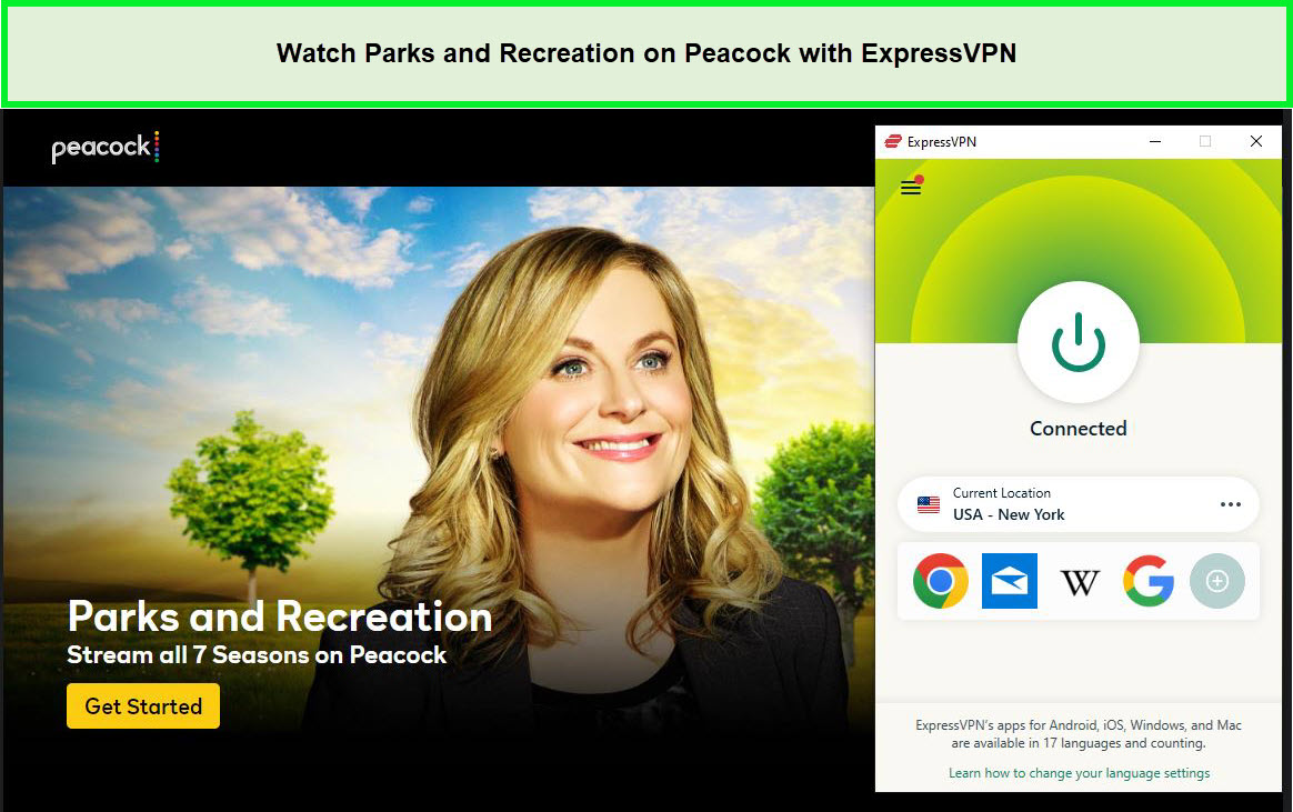 Watch-Parks-and-Recreation-in-France-on-Peacock-with-ExpressVPN